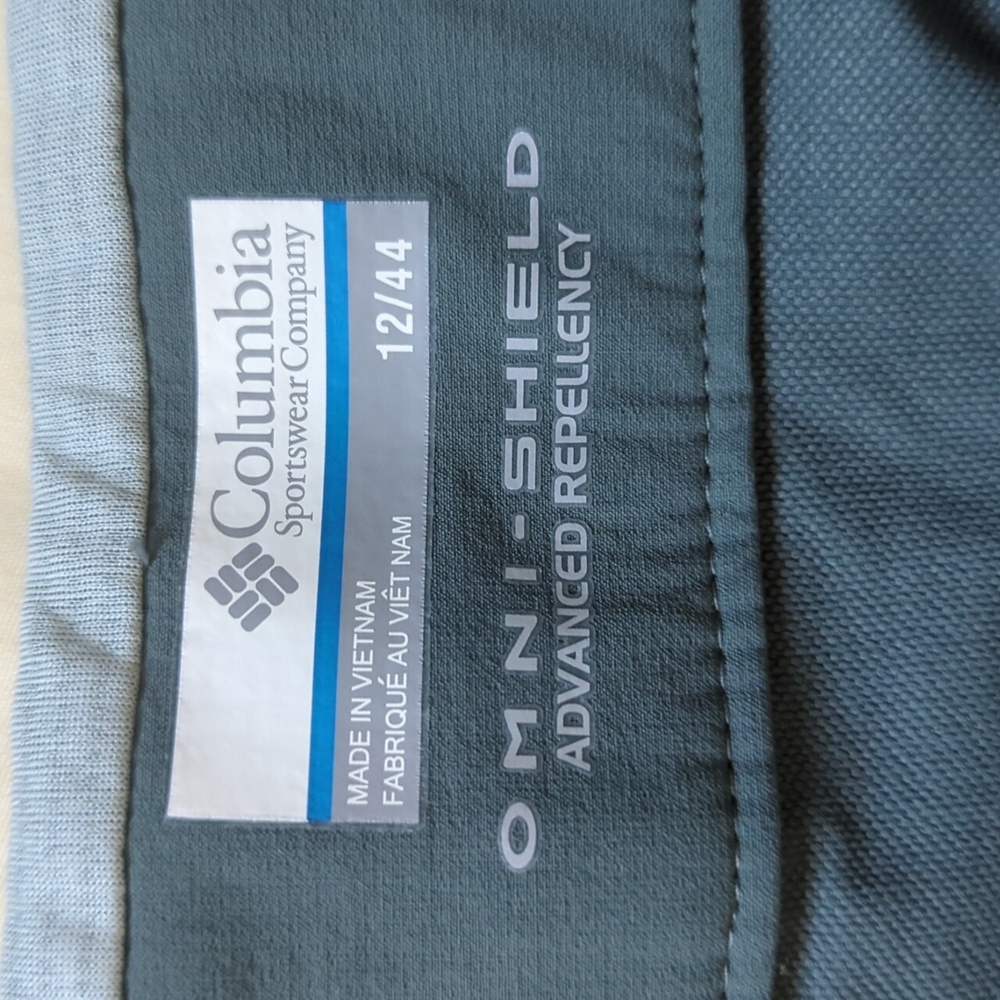 Women's Columbia Outdoor Pants Green 12 - Picture 5 of 6